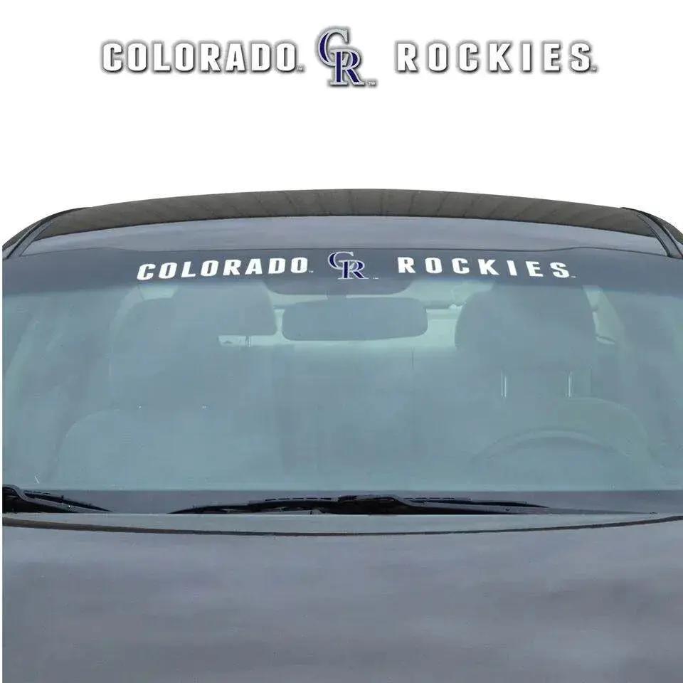  Colorado Rockies Windshield Decal 35x4 Vinyl Fit Perfect -  ToylandEU™