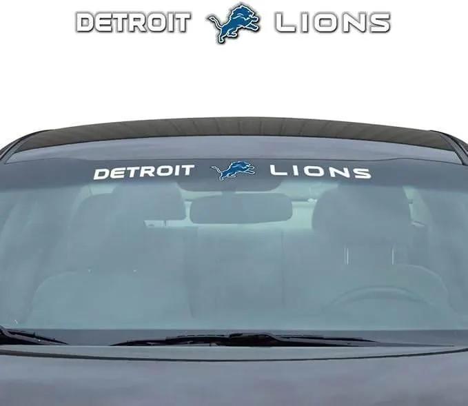  Detroit Lions Windshield Decal 35x4 Inches Vinyl Durable -  ToylandEU™
