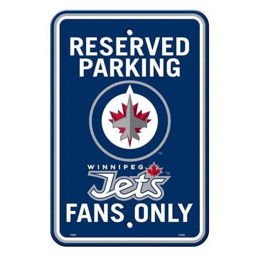  Winnipeg Jets 12x18 Plastic Reserved Parking Sign Original -  ToylandEU™