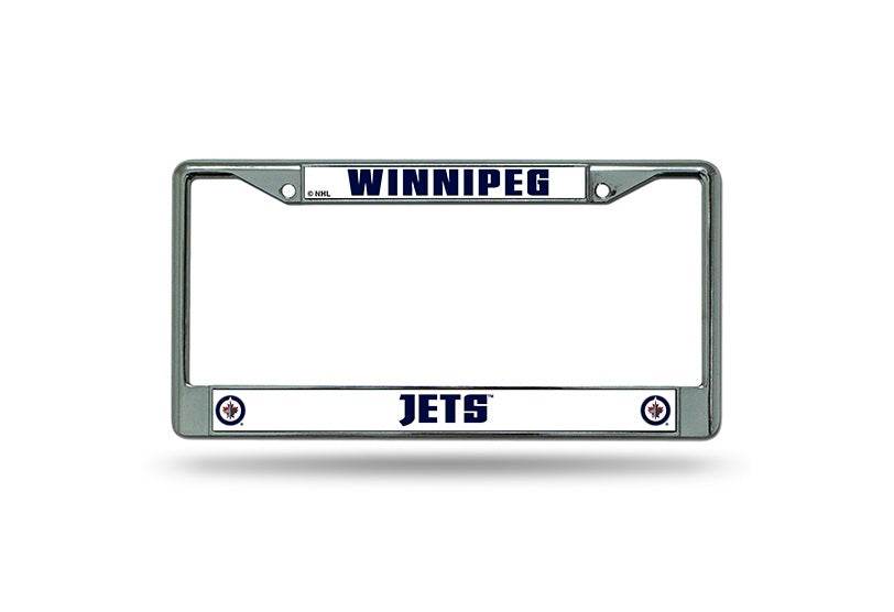Winnipeg Jets License Plate Frame Chrome Special Order - ToylandEU