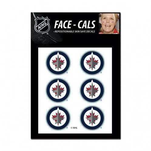  Winnipeg Jets Tattoo Face Decals Waterless Skin Safe -  ToylandEU™