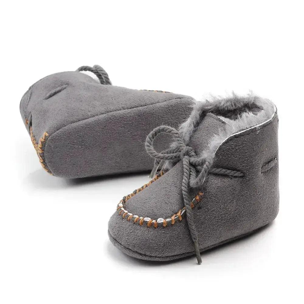  Winter Baby Booties Soft Soled Plush Fur - MiYuebb -  ToylandEU™