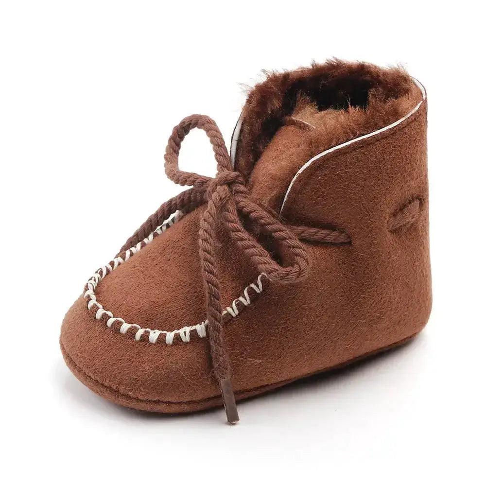  Winter Baby Booties Soft Soled Plush Fur - MiYuebb -  ToylandEU™