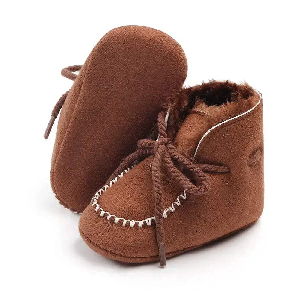  Winter Baby Booties Soft Soled Plush Fur - MiYuebb -  ToylandEU™