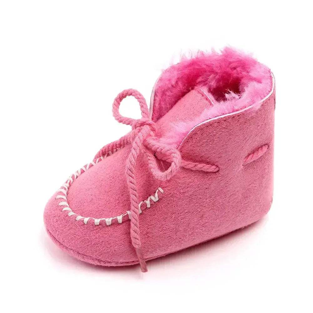  Winter Baby Booties Soft Soled Plush Fur - MiYuebb -  ToylandEU™