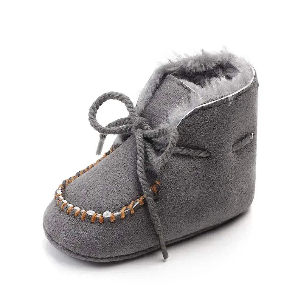  Winter Baby Booties Soft Soled Plush Fur - MiYuebb -  ToylandEU™