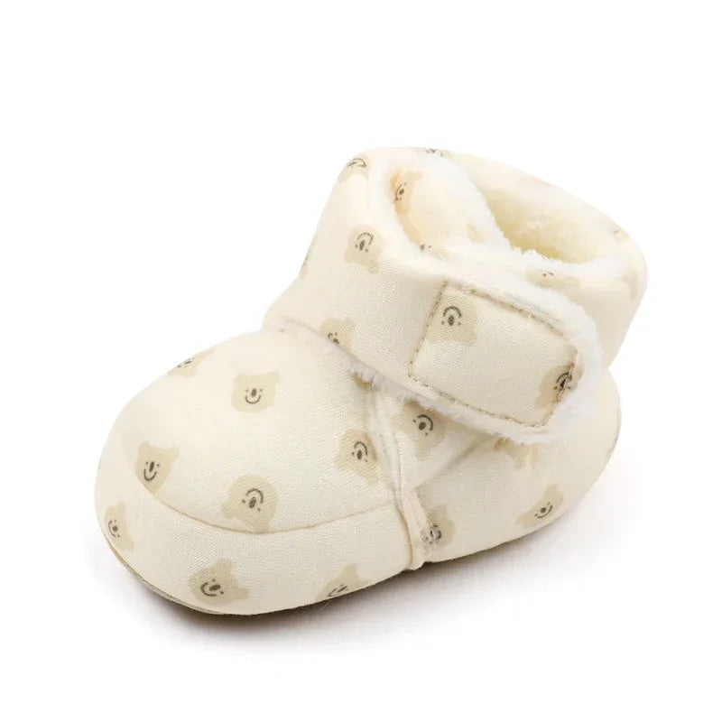 Winter Baby Boots For Infants Unisex Warm Fleece Lined - ToylandEU