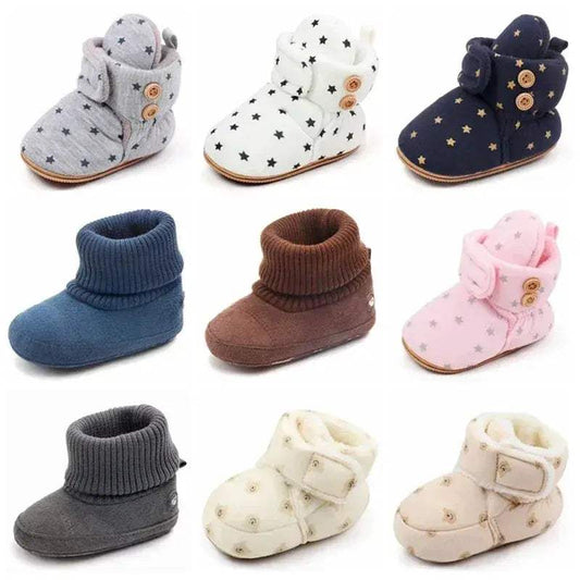  Winter Baby Boots Unisex 0 18M Anti Slip Warm Fuzzy -  ToylandEU™