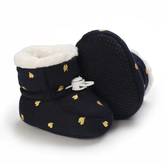 Winter Baby Cotton Booties Non Slip Sole For First Walkers - ToylandEU