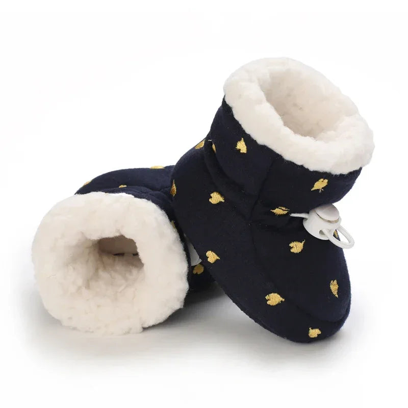 Winter Baby Cotton Booties Non Slip Sole For First Walkers - ToylandEU