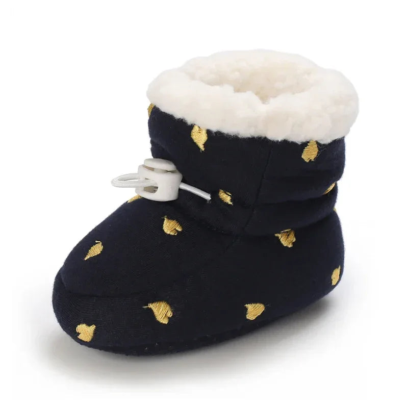 Winter Baby Cotton Booties Non Slip Sole For First Walkers - ToylandEU