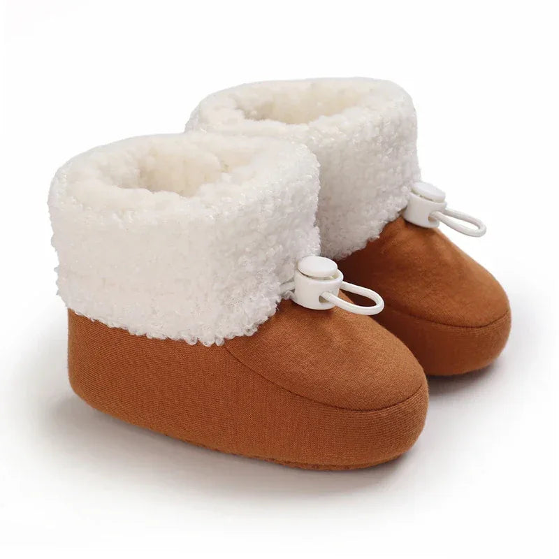 Winter Baby Cotton Booties Non Slip Sole For First Walkers - ToylandEU