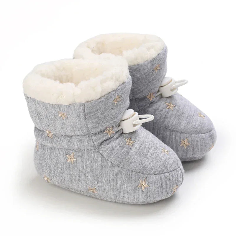 Winter Baby Cotton Booties Non Slip Sole For First Walkers - ToylandEU