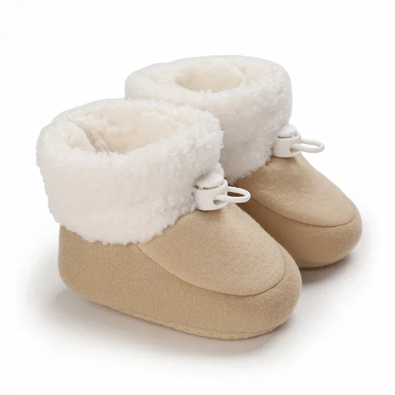 Winter Baby Cotton Booties Non Slip Sole For First Walkers - ToylandEU