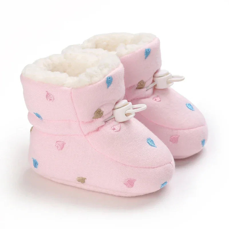 Winter Baby Cotton Booties Non Slip Sole For First Walkers - ToylandEU