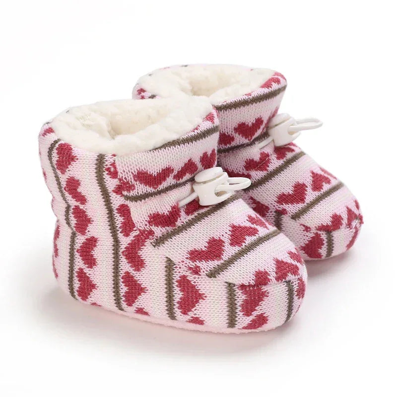 Winter Baby Cotton Booties Non Slip Sole For First Walkers - ToylandEU