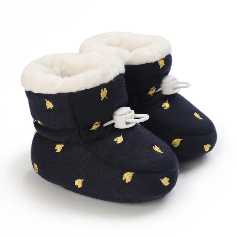 Winter Baby Cotton Booties Non Slip Sole For First Walkers - ToylandEU
