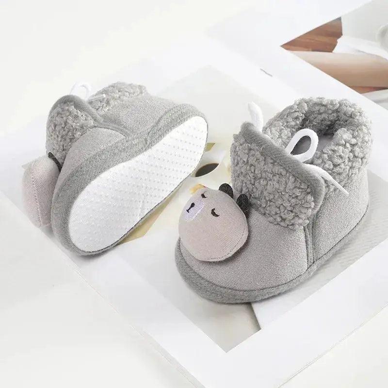  Winter Baby Snow Boots Anti Slip Cozy Soft Soles -  ToylandEU™