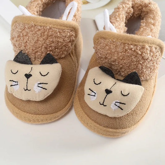 Winter Baby Snow Boots With Anti Slip Cozy Soft Soles - ToylandEU