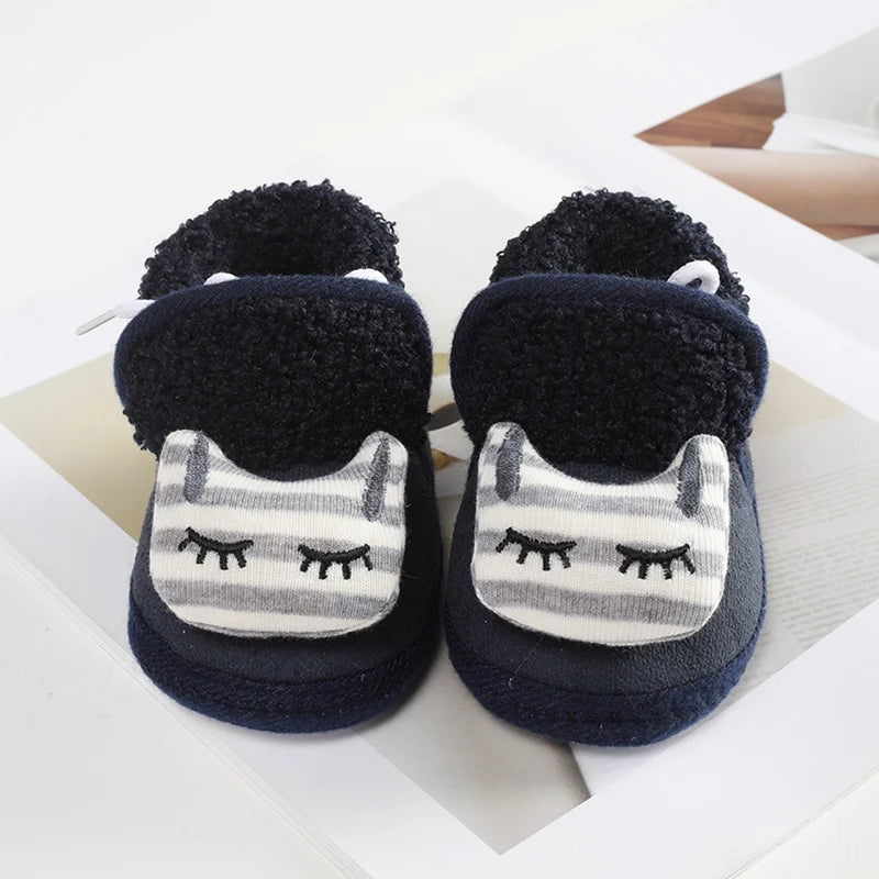 Winter Baby Snow Boots With Anti Slip Cozy Soft Soles - ToylandEU