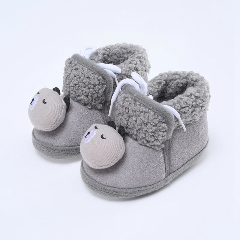 Winter Baby Snow Boots With Anti Slip Cozy Soft Soles - ToylandEU