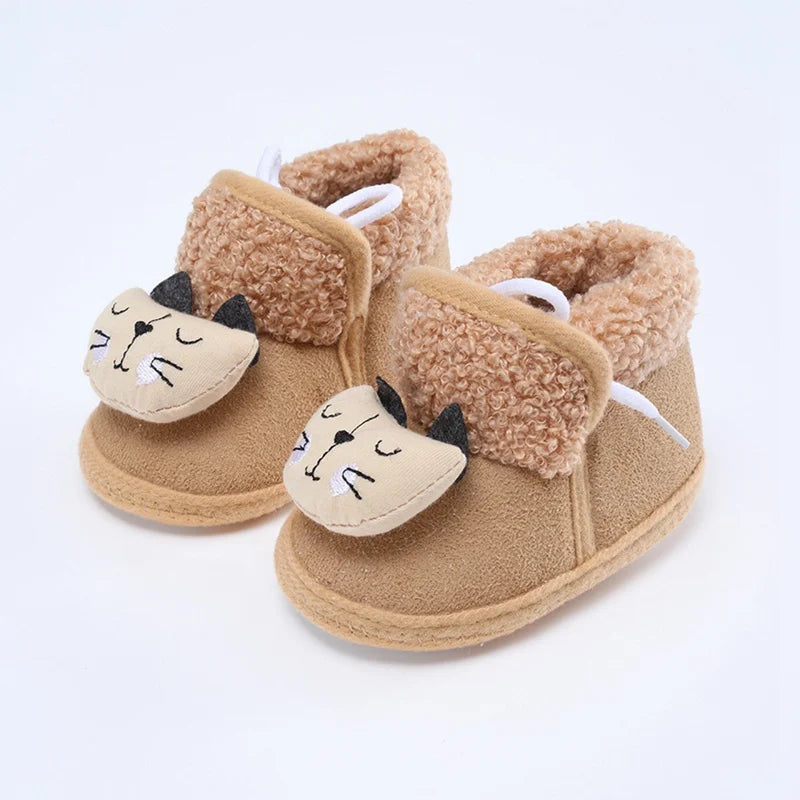 Winter Baby Snow Boots With Anti Slip Cozy Soft Soles - ToylandEU