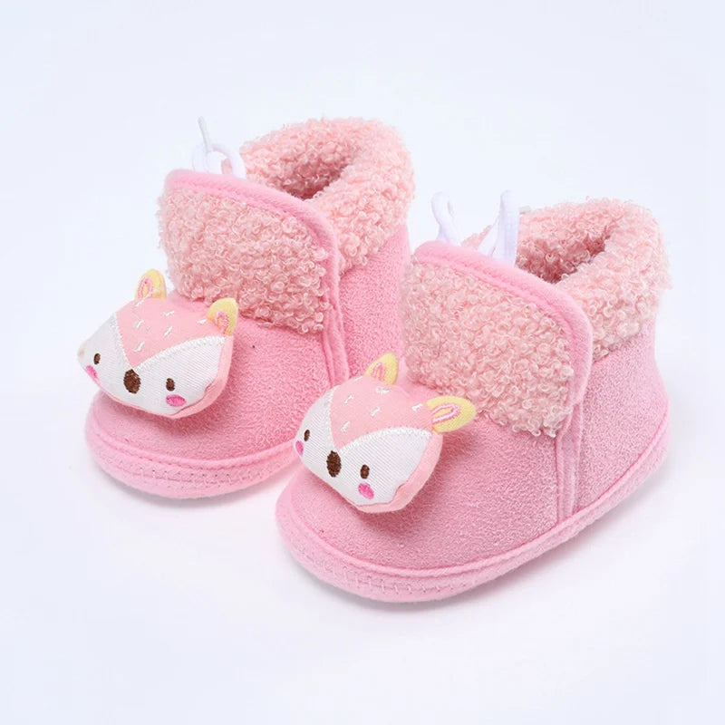 Winter Baby Snow Boots With Anti Slip Cozy Soft Soles - ToylandEU