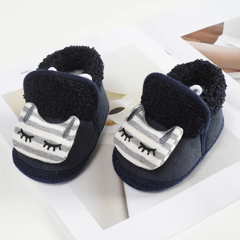 Winter Baby Snow Boots With Anti Slip Cozy Soft Soles - ToylandEU