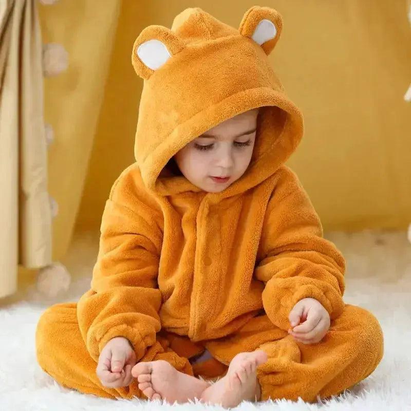  Winter Dragon Kigurumi Baby Romper Unisex Hooded Cozy -  ToylandEU™