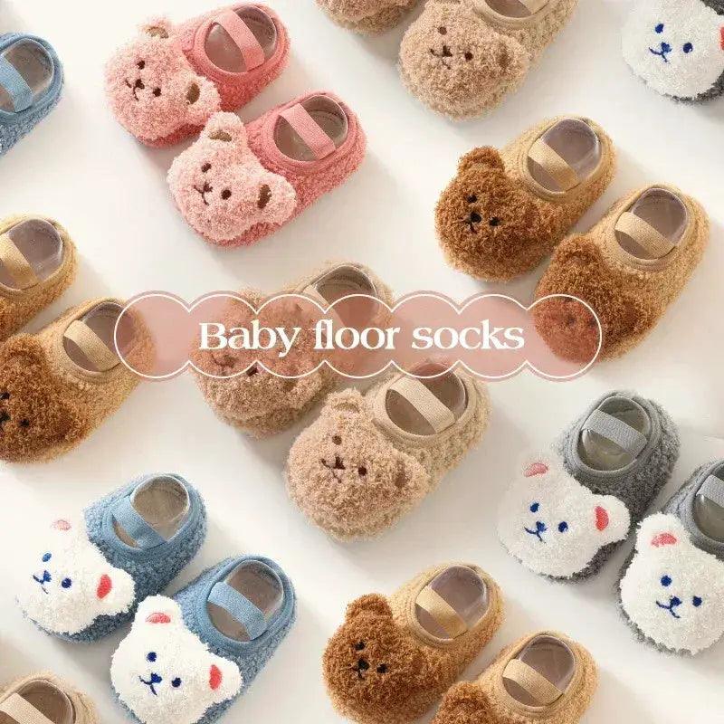  Winter Infant Anti Slip Socks Soft Bottom Sole -  ToylandEU™