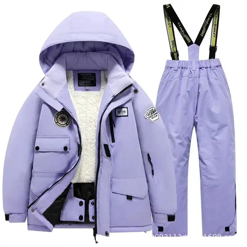  Winter Kids Ski Suit Windproof Waterproof Warmth -  ToylandEU™
