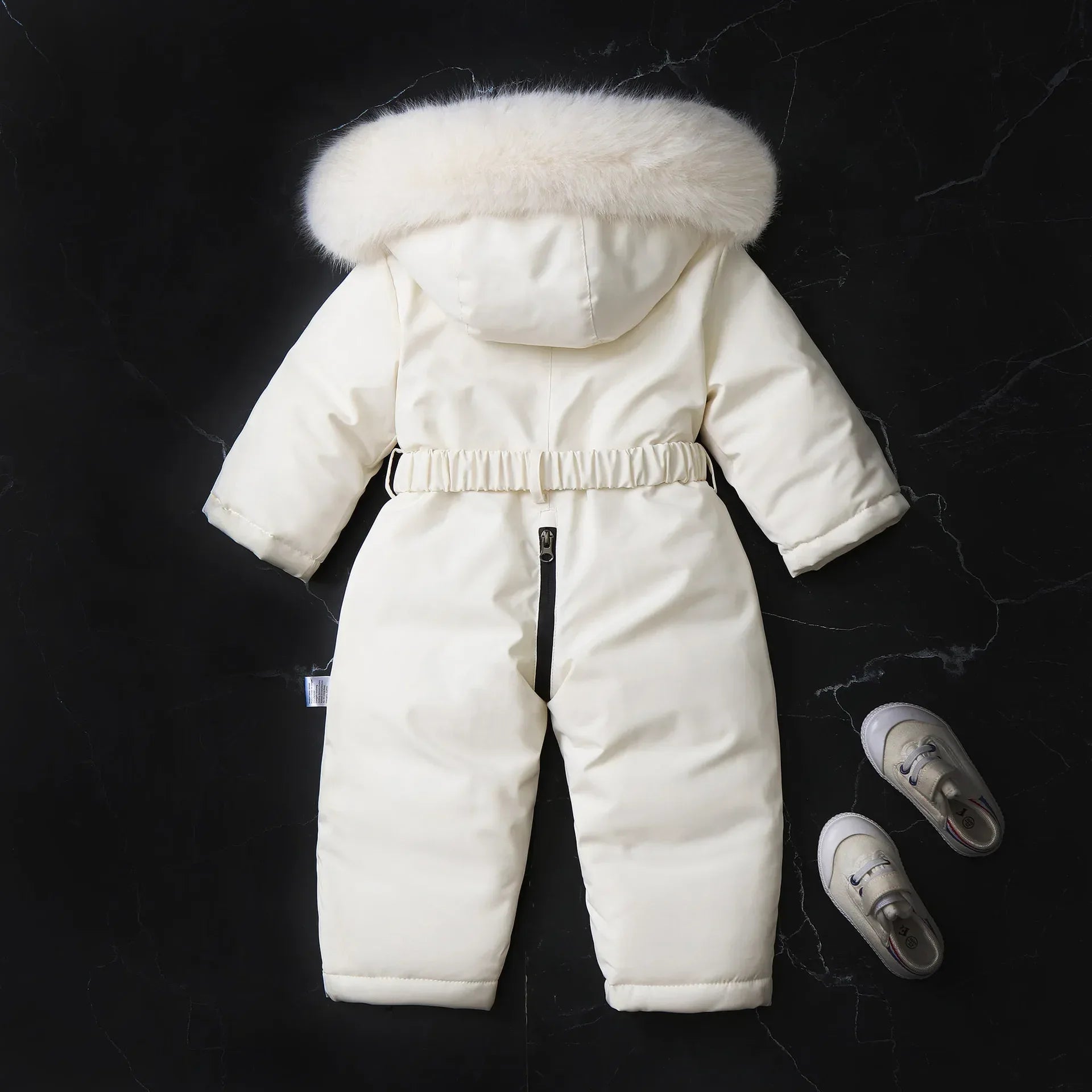 Winter Kids Windproof Ski Suit Hooded Snowsuit Keeps Warm - ToylandEU