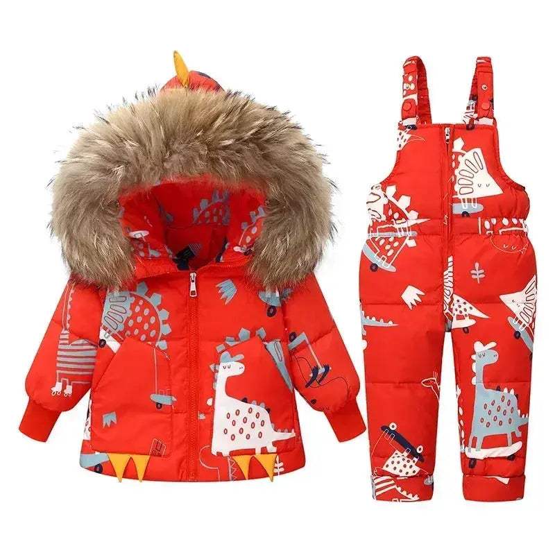 Winter Ski Suit Set For All Kids Thick Insulated Warm - ToylandEU
