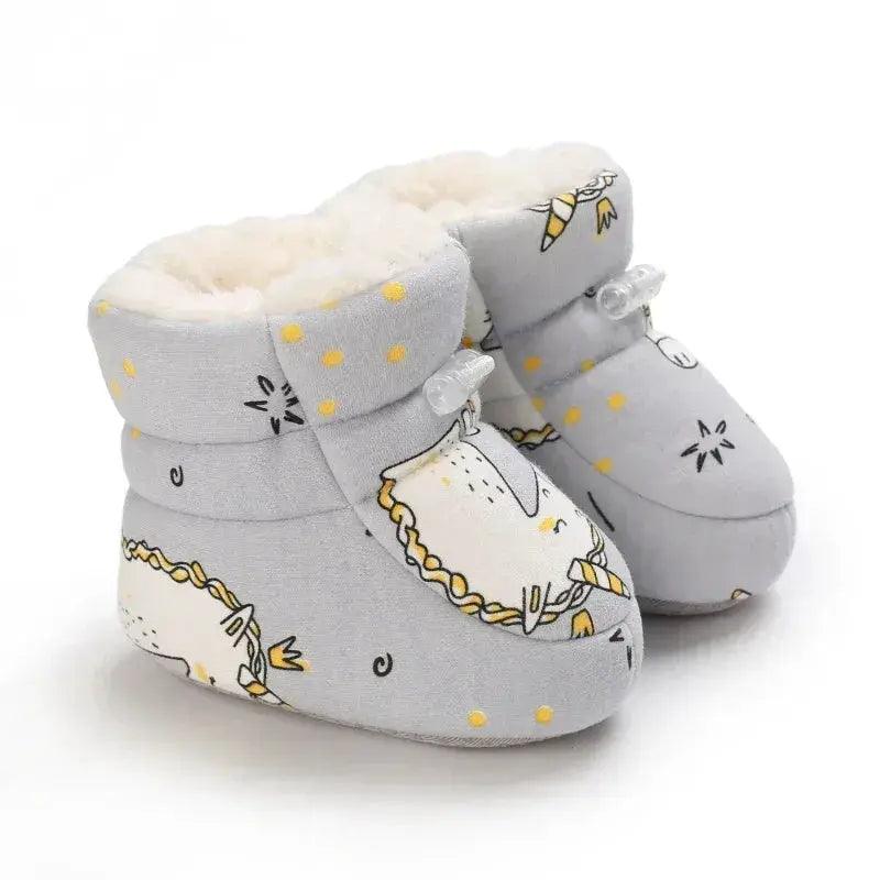  Winter Toddler Snow Boots Anti Slip Warm Lining -  ToylandEU™