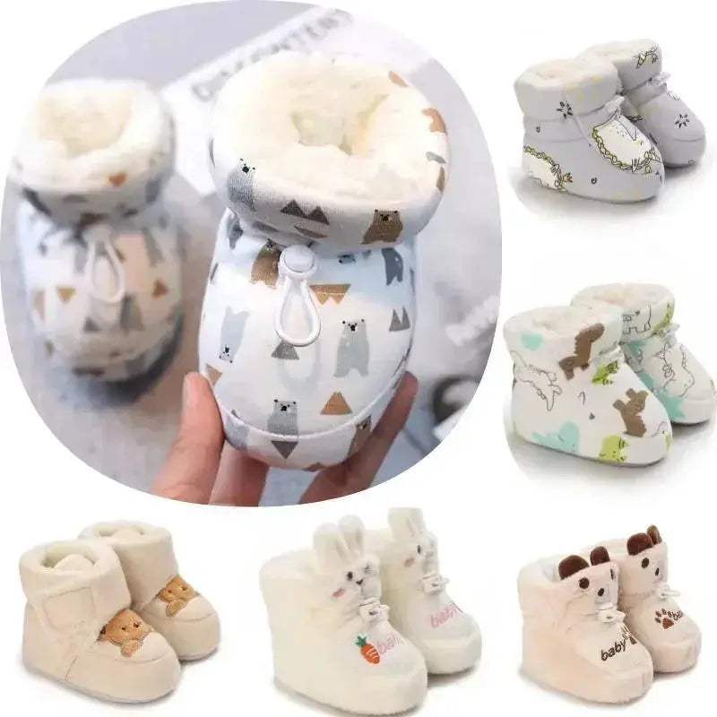  Winter Toddler Snow Boots Anti Slip Warm Lining -  ToylandEU™