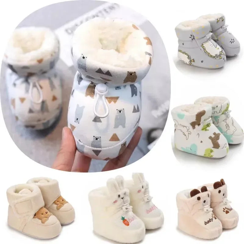 Winter Toddler Snow Boots With Anti Slip Warm Lining - ToylandEU