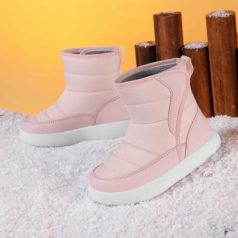 Winter Warm Snow Boots Antislip Plush Waterproof For Kids - ToylandEU