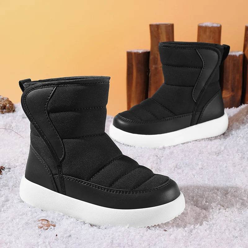Winter Warm Snow Boots Antislip Plush Waterproof For Kids - ToylandEU