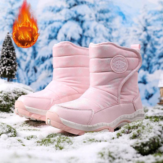 Winter Warm Snow Boots Waterproof Anti Slip For Children - ToylandEU