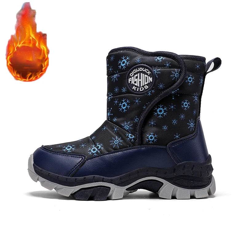 Winter Warm Snow Boots Waterproof Anti Slip For Children - ToylandEU