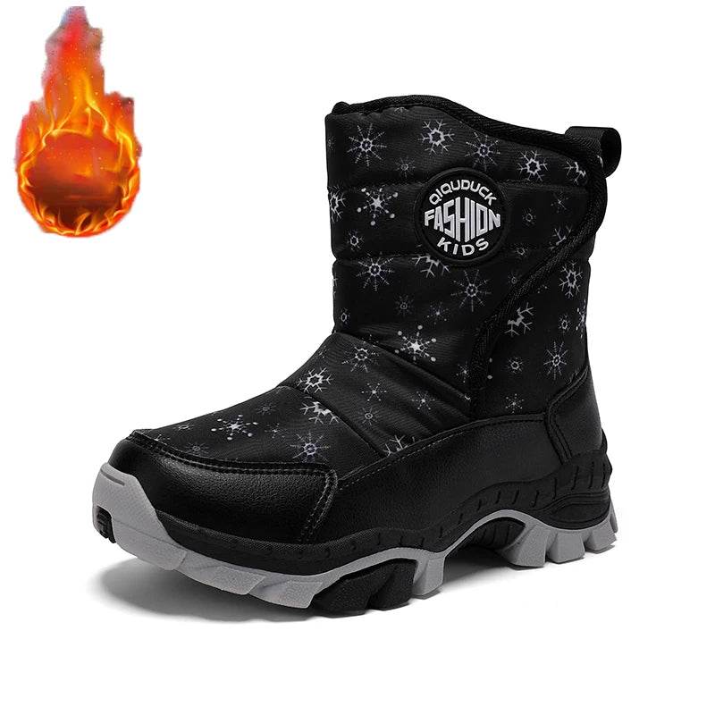 Winter Warm Snow Boots Waterproof Anti Slip For Children - ToylandEU