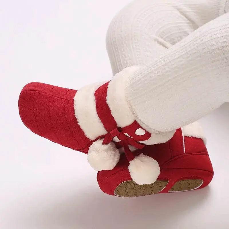  Winter Warm Soft Soled Boots for Infants and Toddlers - Anti-Slip Design for Newborns and Young Children -  ToylandEU™