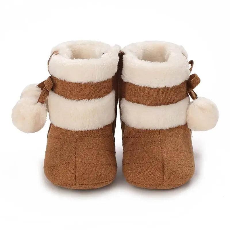  Winter Warm Soft Soled Boots for Infants and Toddlers - Anti-Slip Design for Newborns and Young Children -  ToylandEU™