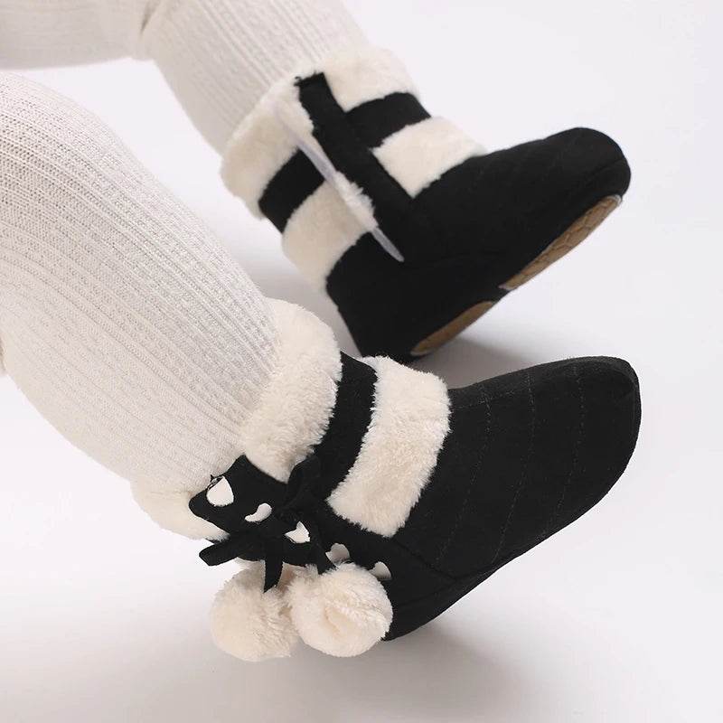 Winter Warm Soft Soled Boots for Infants and Toddlers - Anti-Slip Design for Newborns and Young Children - ToylandEU