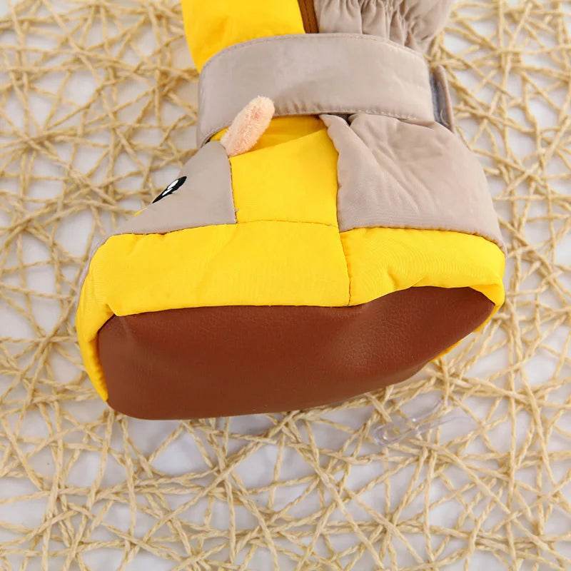 Winter Warmth Baby Boots with Side Zipper - Cartoon High-Tube Cotton Shoes for Toddlers 2021 - ToylandEU