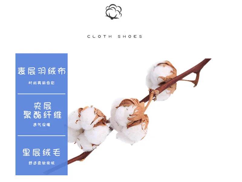 Winter Warmth Baby Boots with Side Zipper - Cartoon High-Tube Cotton Shoes for Toddlers 2021 - ToylandEU