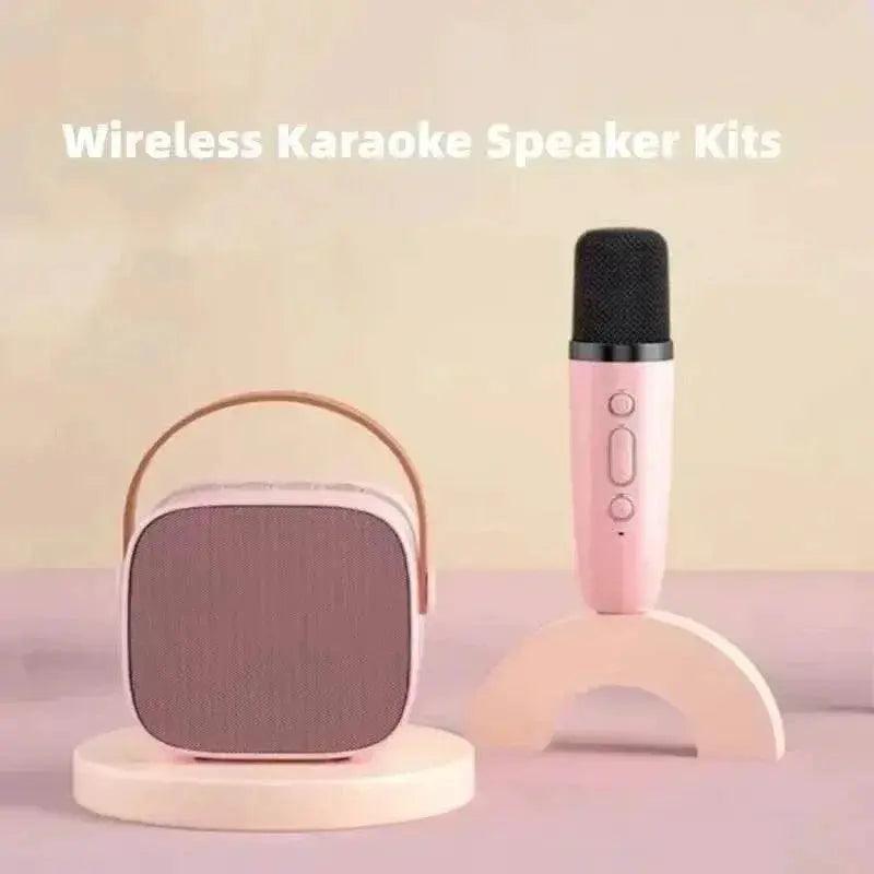 Wireless Dual Microphones Portable Karaoke Machine HomeKTV -  ToylandEU™