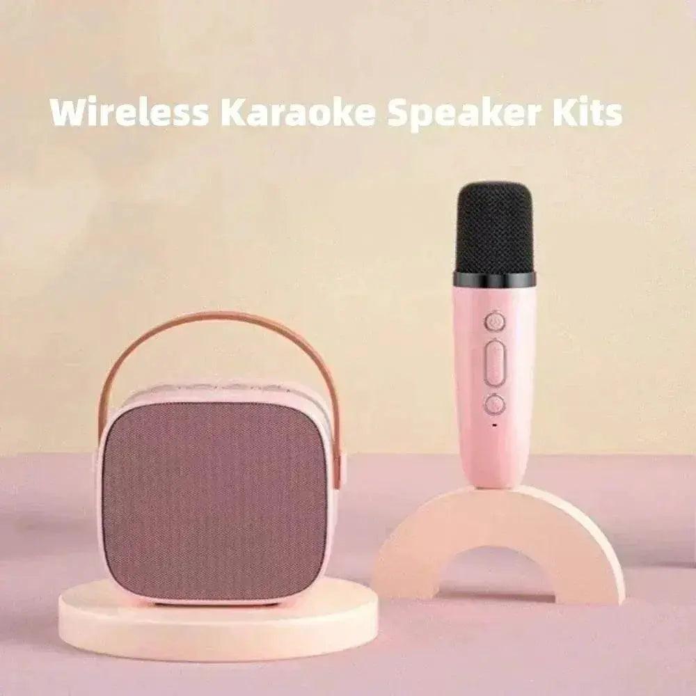  Wireless Dual Microphones Portable Karaoke Machine HomeKTV -  ToylandEU™