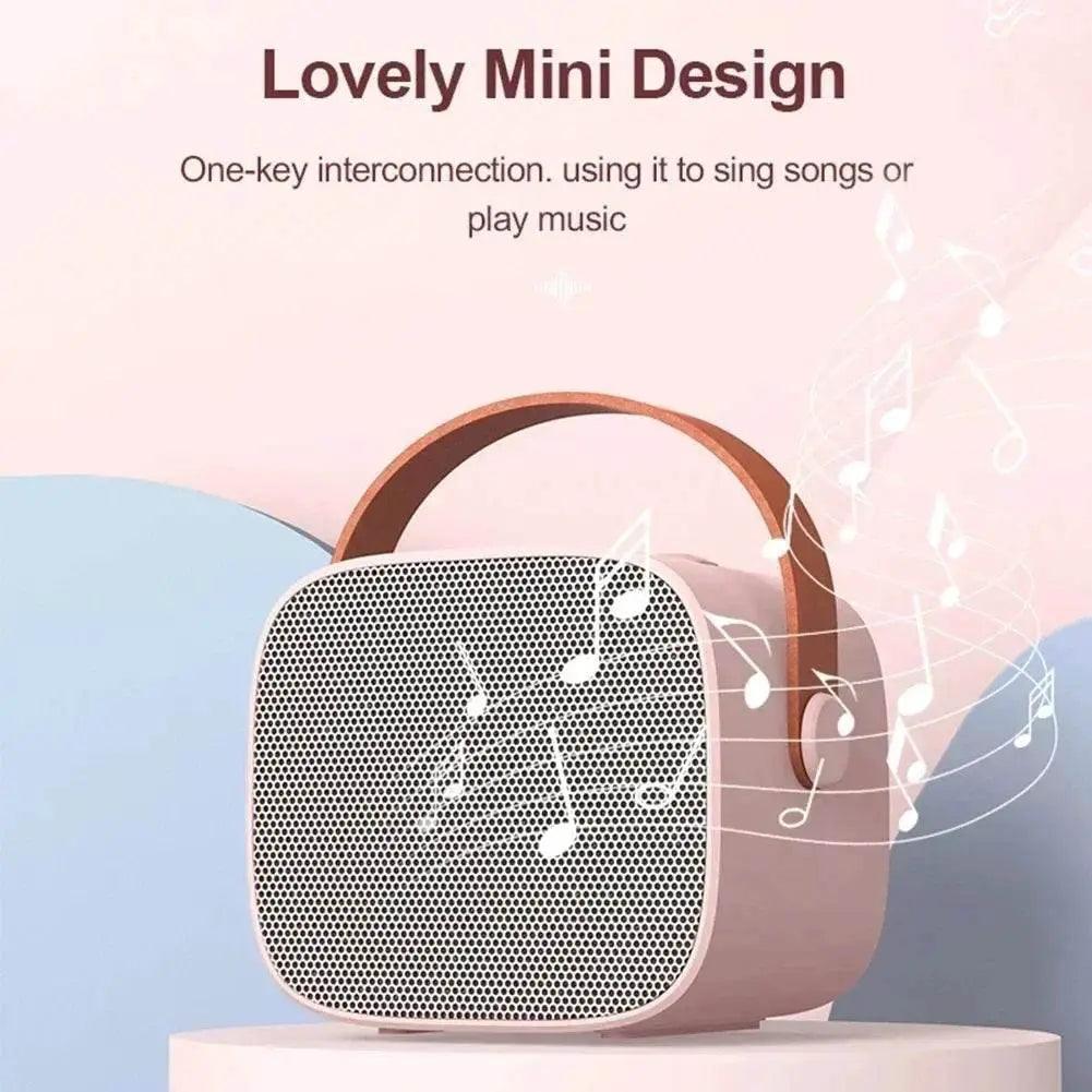  Wireless Dual Microphones Portable Karaoke Machine HomeKTV -  ToylandEU™