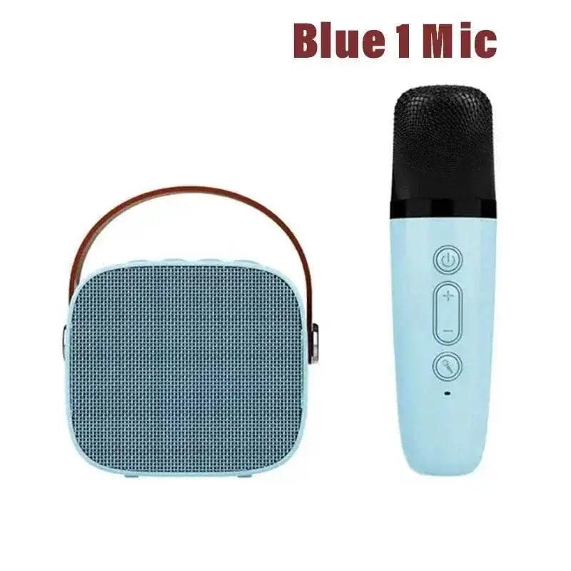  Wireless Dual Microphones Portable Karaoke Machine HomeKTV -  ToylandEU™